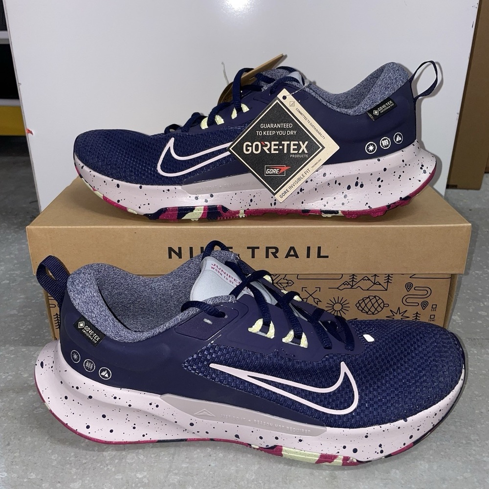 Nike Juniper Trail 2 GORE-TEX Hiking/Run Shoes Womens Size 11 FB2065-500 NEW